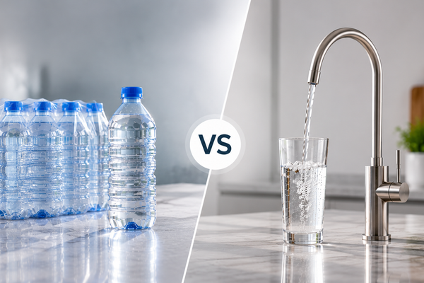 Bottled Water vs. Under-Sink Reverse Osmosis Systems: Which Is Actually Worth It?