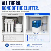 Rebla Water 100 GPD Reverse Osmosis System