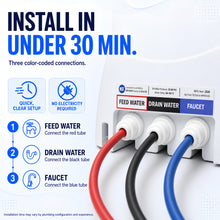 Rebla Water 100 GPD Reverse Osmosis System