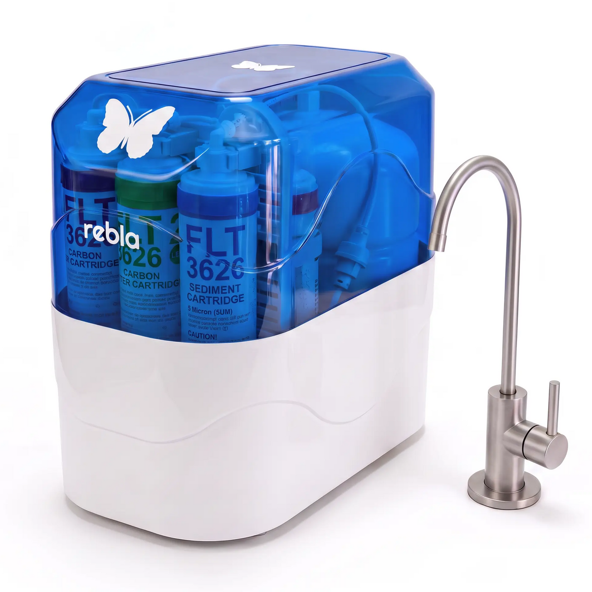 Rebla Water 100 GPD Reverse Osmosis System