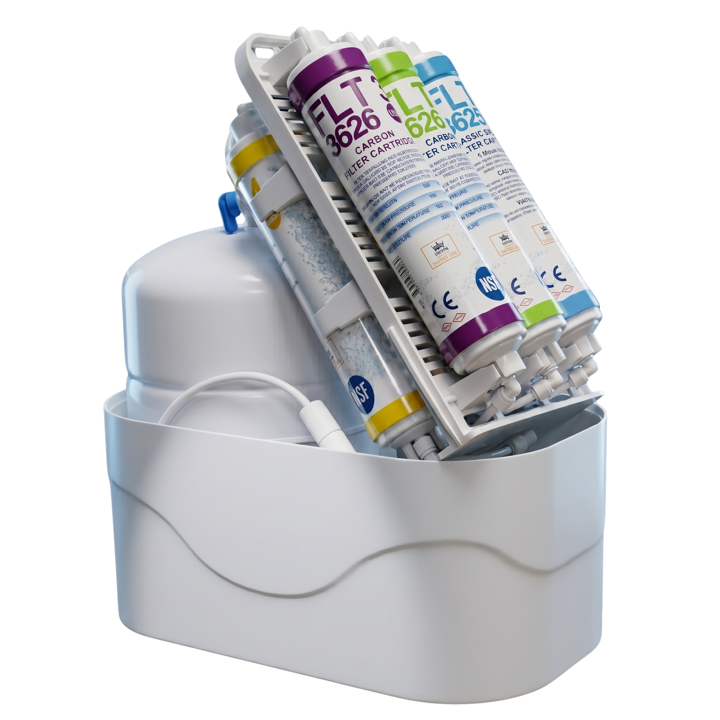 Rebla Water 100 GPD Reverse Osmosis System