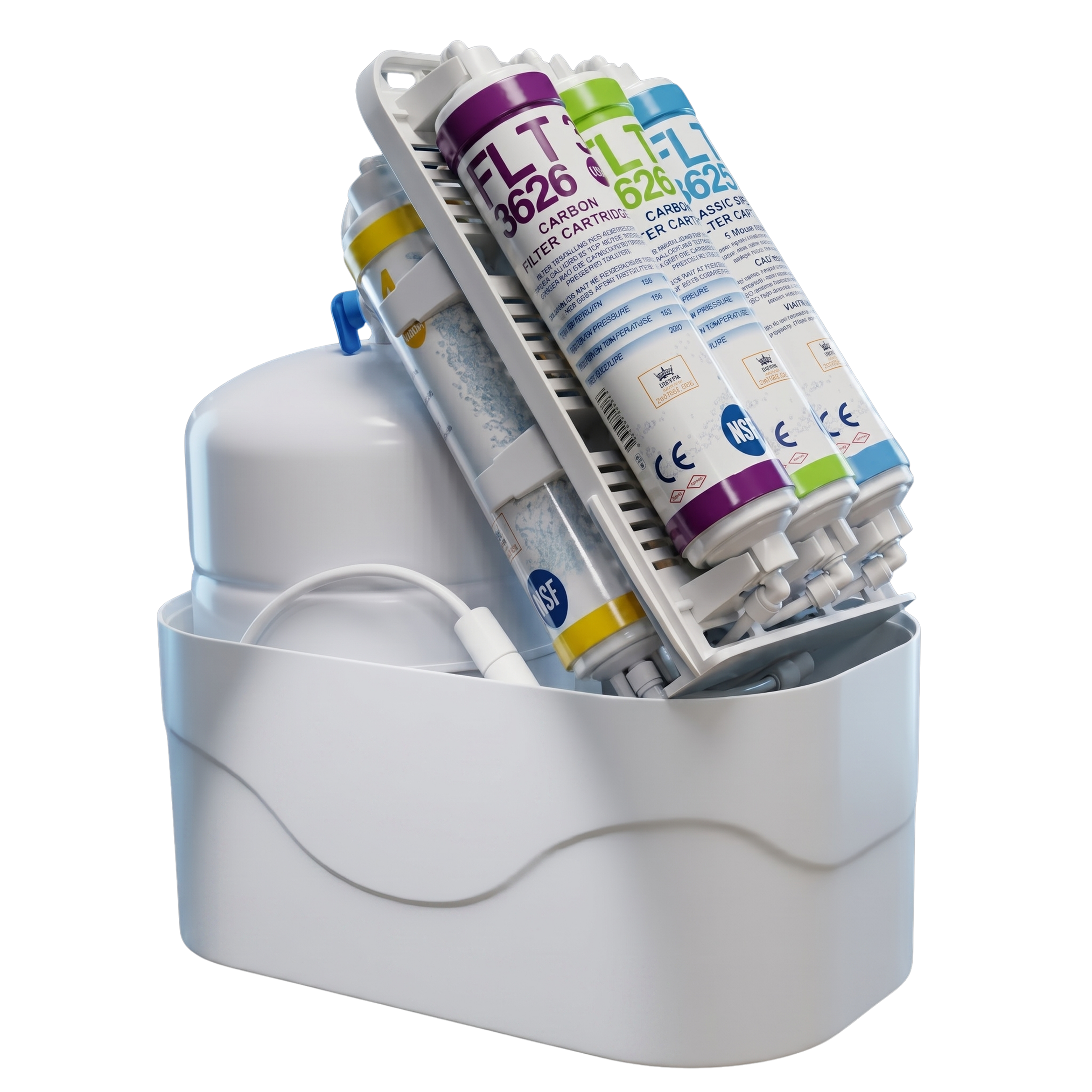 Rebla Water 100 GPD Reverse Osmosis System
